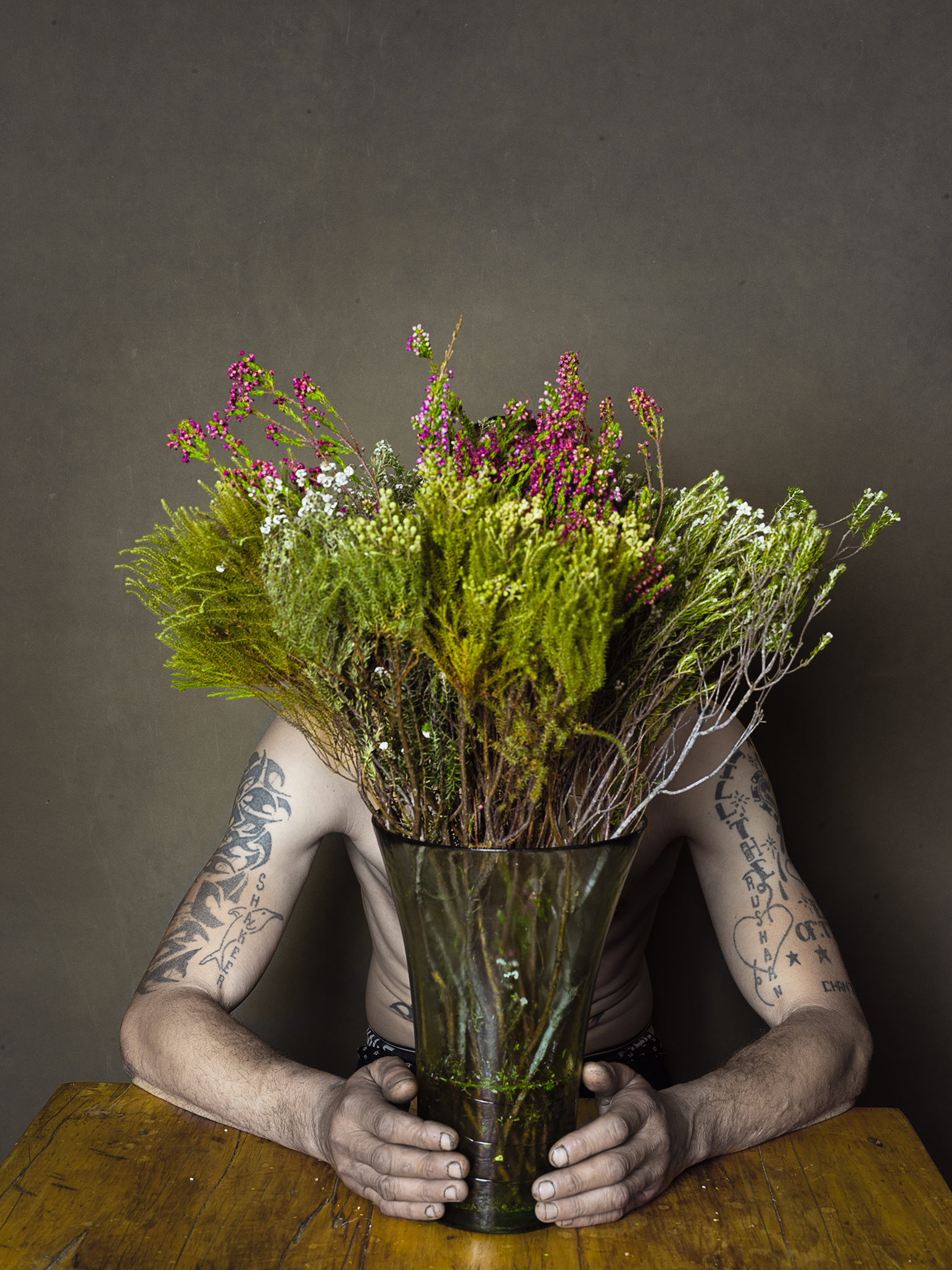 Botanical fine art fynbos portrait by Thabit